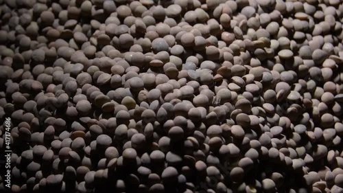 Lentils mountain with a intimate light, rotation photo