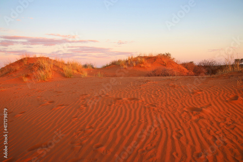 Schilderij op canvas beautiful landscape view in Namibia – Africa