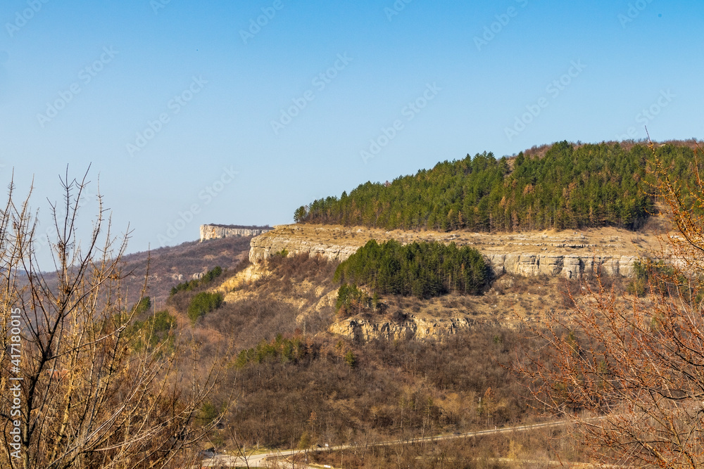 Fototapeta premium Photo of a hill near Veliko Tarnovo city