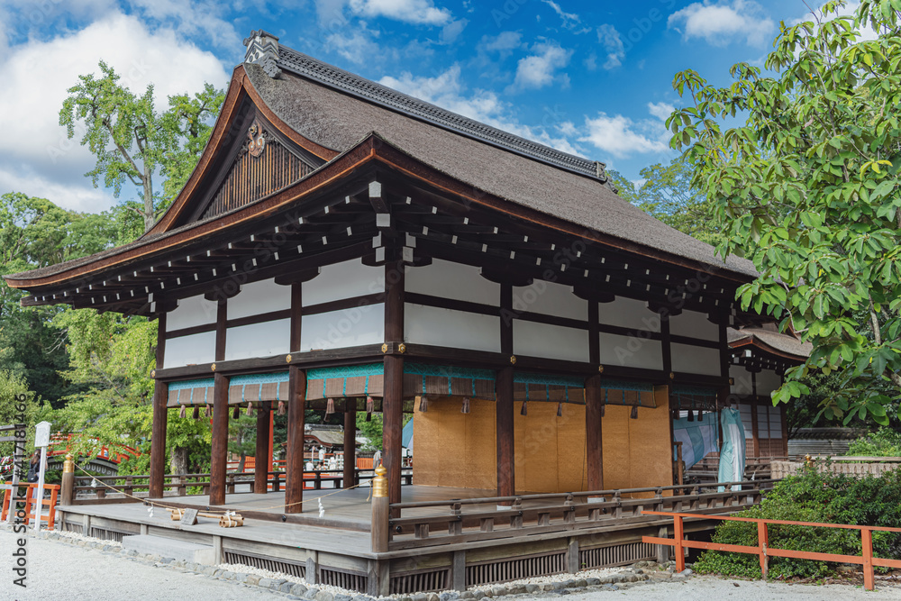 京都 下鴨神社 橋殿