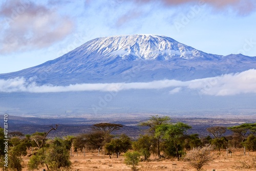 view of kilimandjaro mount photo