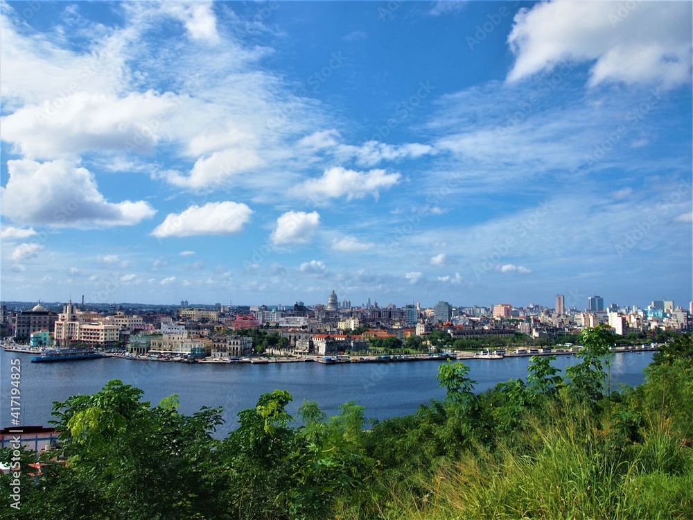 Havanna Altstadt Panorama, Kuba