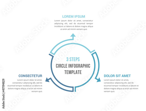 Circle Infographics - Three Elements