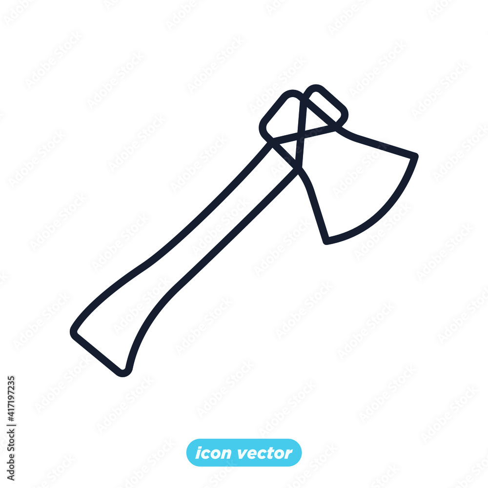 hatchet icon. hatchet symbol template for graphic and web design collection logo vector illustration hatchet icon. hatchet symbol template for graphic and web design collection logo vector illustration