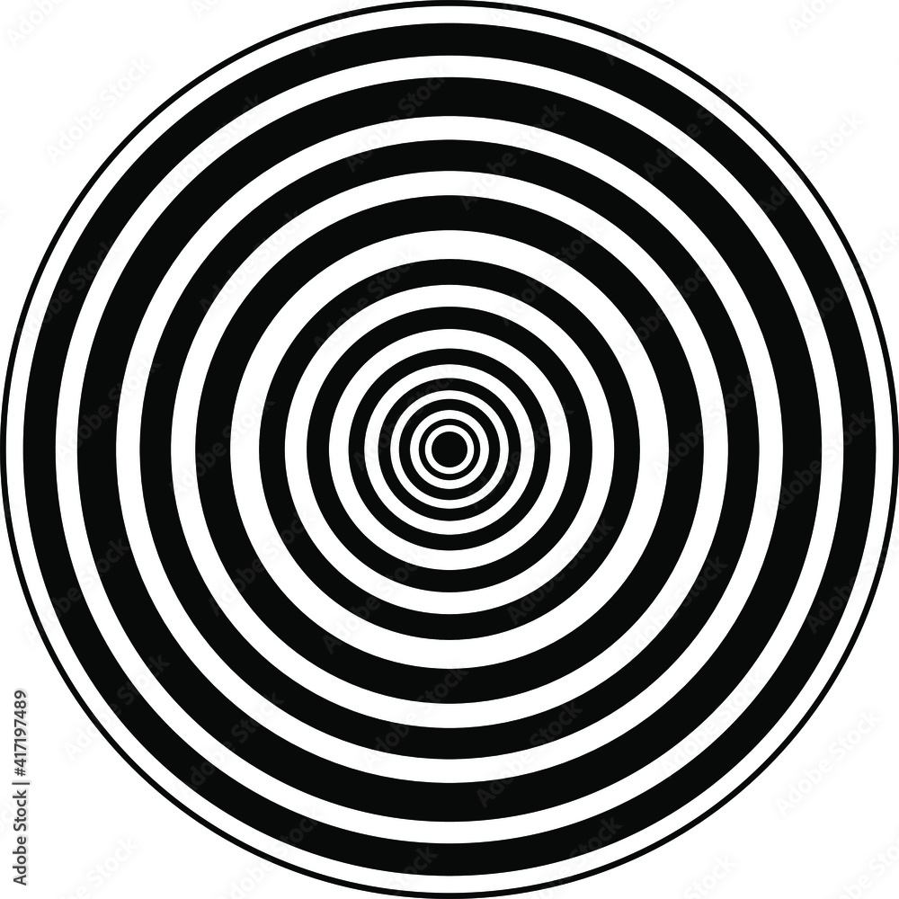 vector illustration: circle for hypnosis circle in a circle. abstraction vector illustration: circle for hypnosis circle in a circle. abstraction