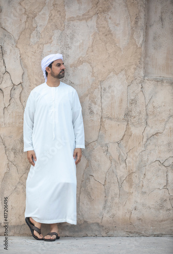 arab man in historic Dubai