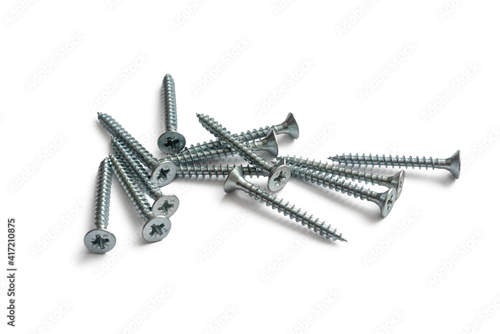 Galvanized self-tapping screws for wood and plastic structure Galvanized self-tapping screws for wood and plastic structure