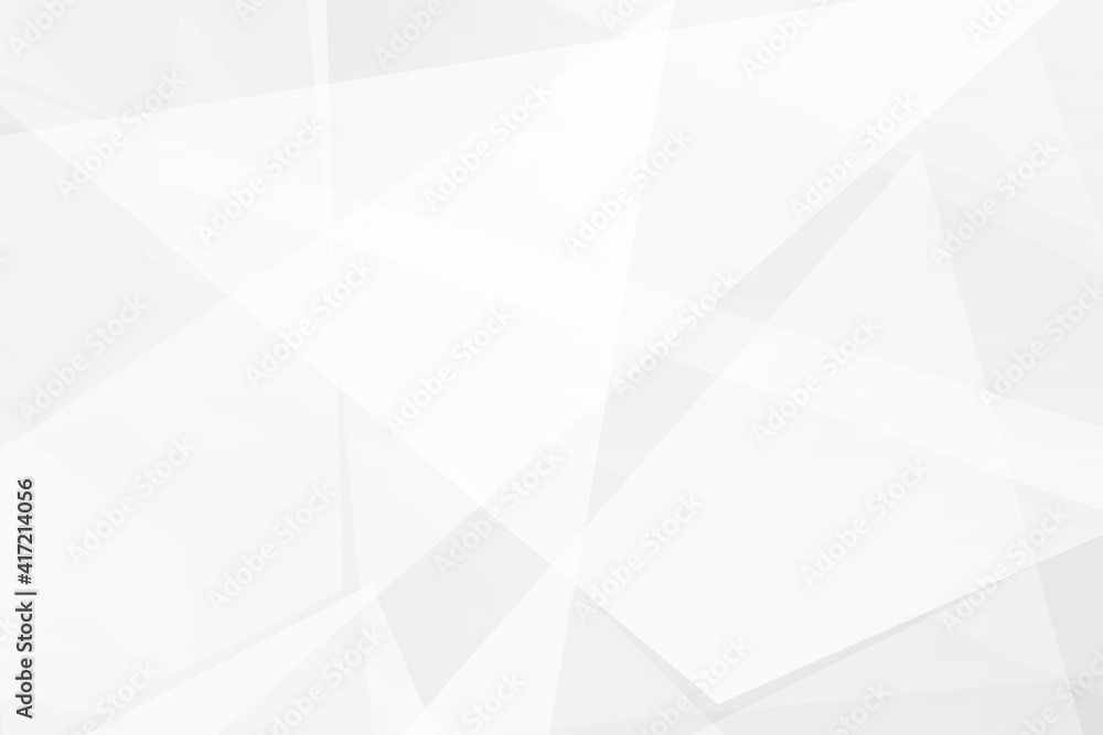 Fototapeta premium Abstract white and grey on light silver background modern design. Vector illustration EPS 10.