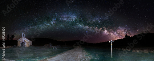 Milky way bow photo