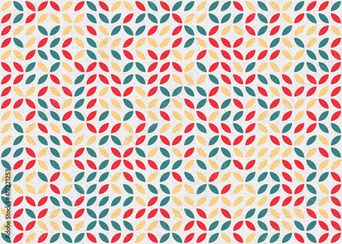 Abstract Geometric Pattern generative computational art illustration