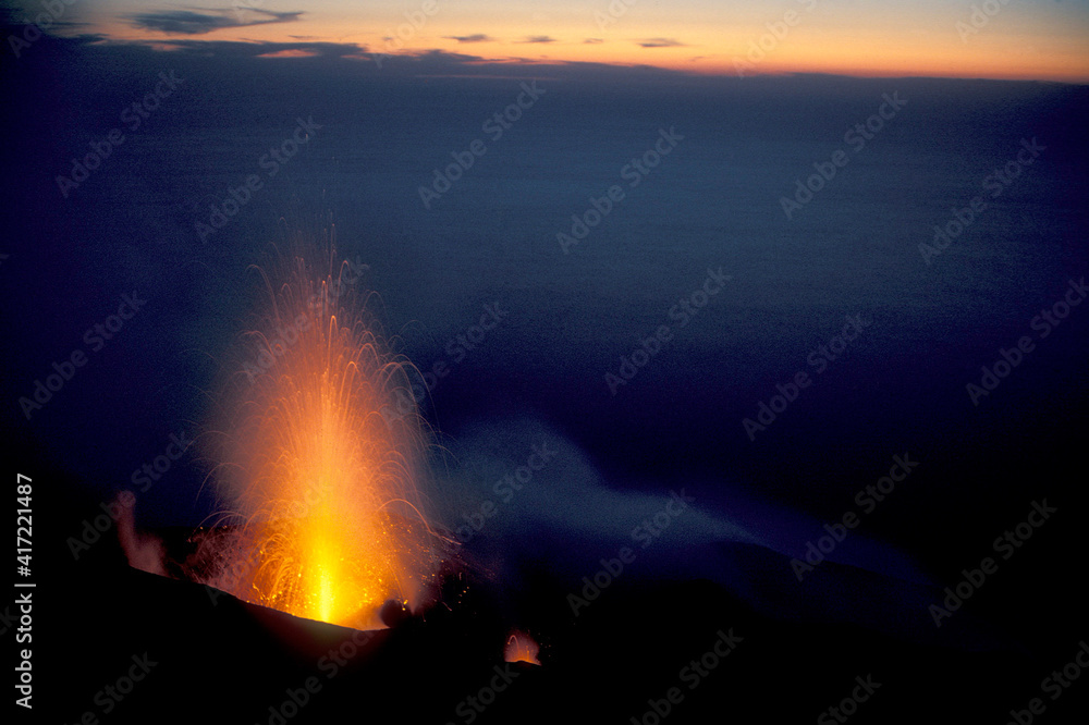 ITALY AEOLIAN ISLANDS STROMBOLI ITALY AEOLIAN ISLANDS STROMBOLI