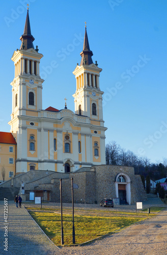 Architecture of Maria Radna Franciscan Monastery in Arad, Romania photo