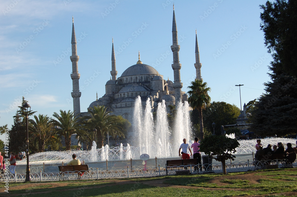 Istanbul (Turkey). Blue Mosque