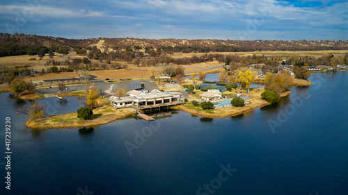 landscape with lake