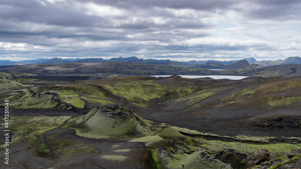 Laki Krater Iceland