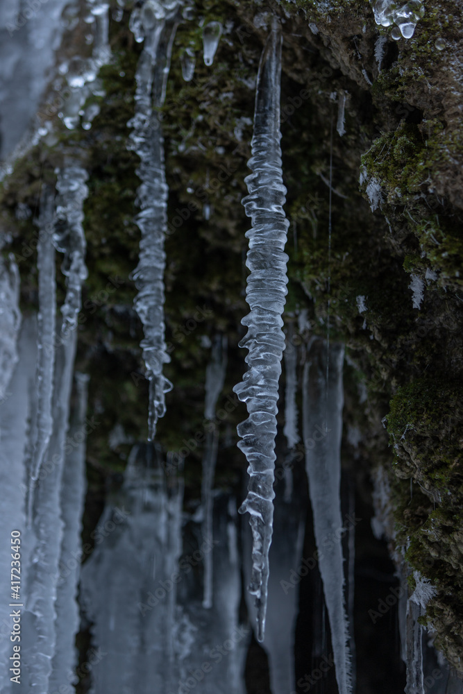 Obraz premium Eiszapfen