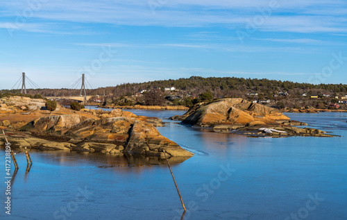 Ytre Hvaler National Park in Norway, on the border with Sweden photo