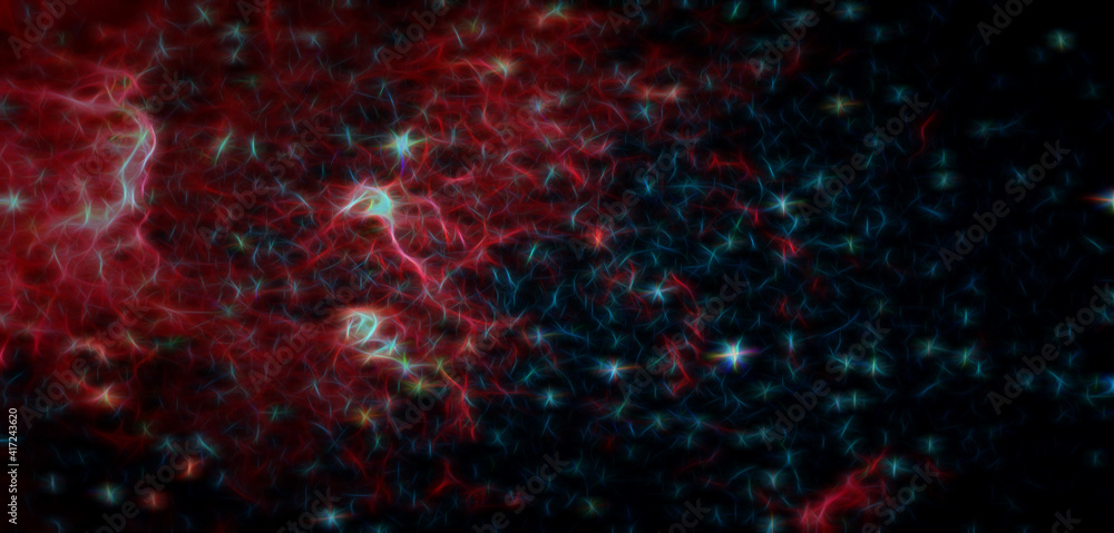 Space background with dark matter. Elements of this image furnished by NASA