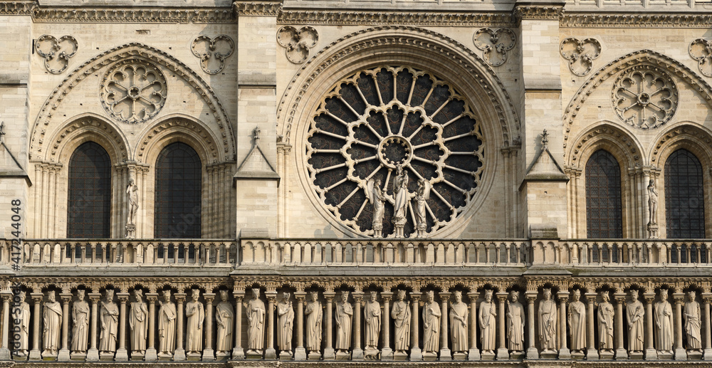 Detalhe da Catedral de Notre Dame