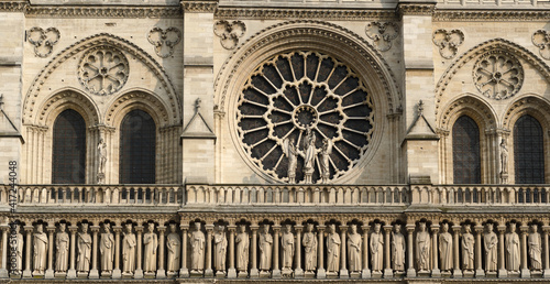 Detalhe da Catedral de Notre Dame