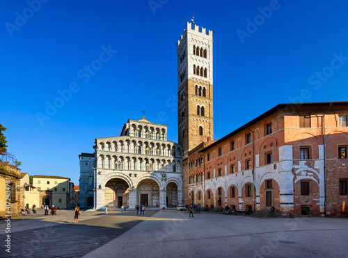 Lucca Cathedral (Duomo di Lucca, Cattedrale di San Martino) is a Roman Catholic cathedral in Lucca, Italy. Lucca is a city and comune in Tuscany. It is the capital of the Province of Lucca photo