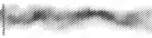 Gradient halftone. Vintage Halftone Background. Halftone wave. Abstract Pattern. Vector illustration.