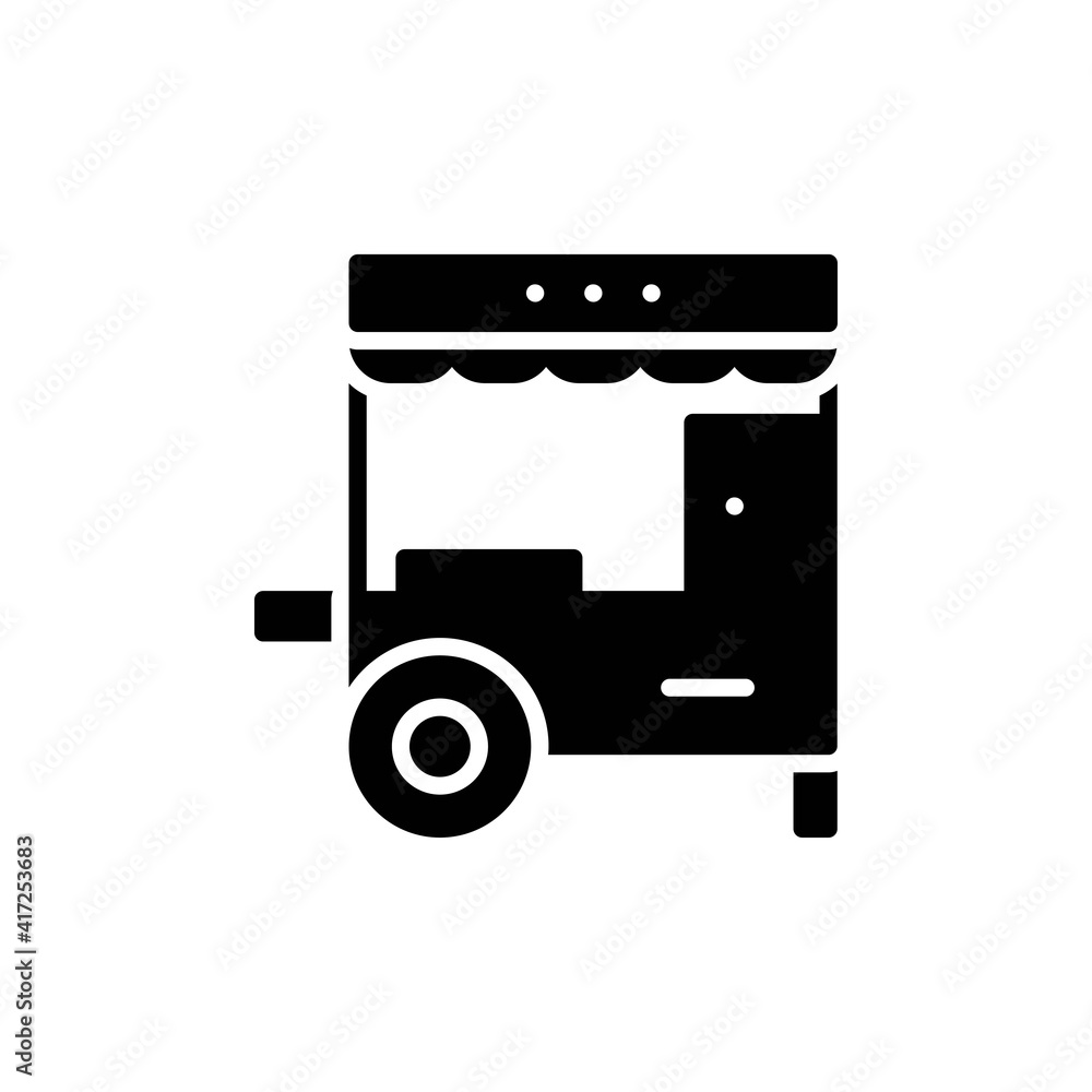 kiosk solid Icon.carnival and tool vector illustration on white background kiosk solid Icon.carnival and tool vector illustration on white background