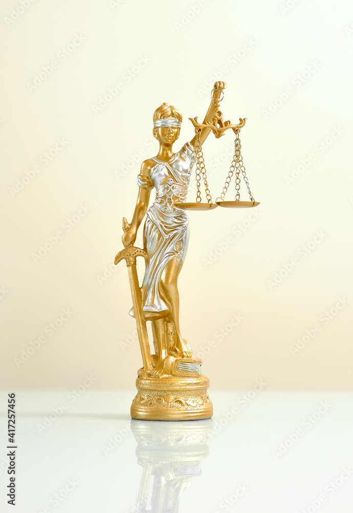 Justice woman statue sculpture isolated on white background law lawyer symbol antique vintage classic metal golden gold yellow judge Justice woman statue sculpture isolated on white background law lawyer symbol antique vintage classic metal golden gold yellow judge