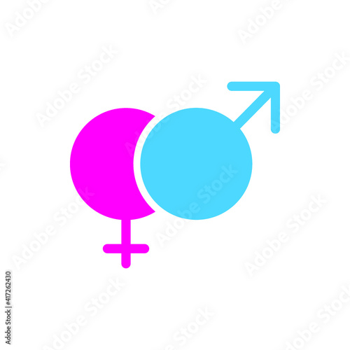 gender logo vector