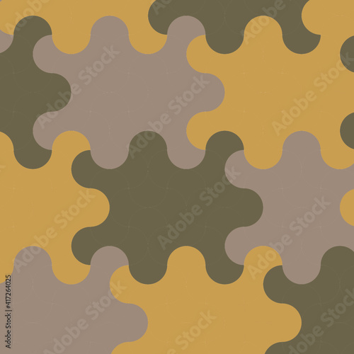 Patrón repetitivo estilo militar