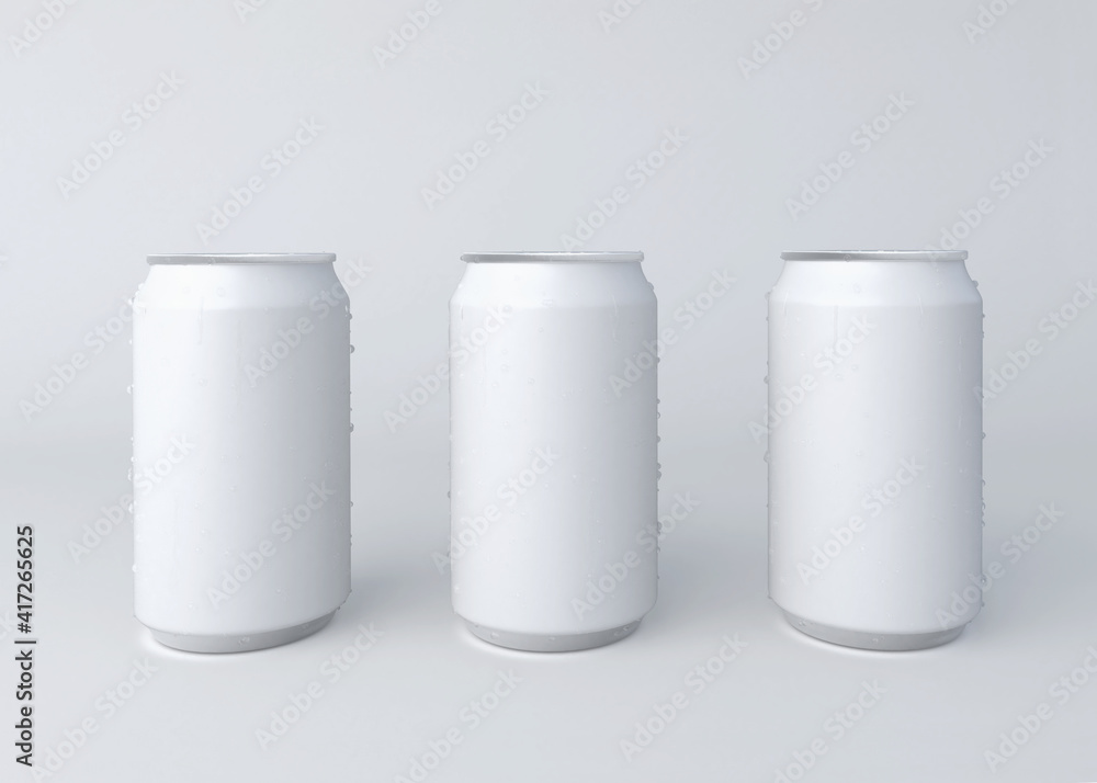 3d Aluminum Can on white background 3d Aluminum Can on white background
