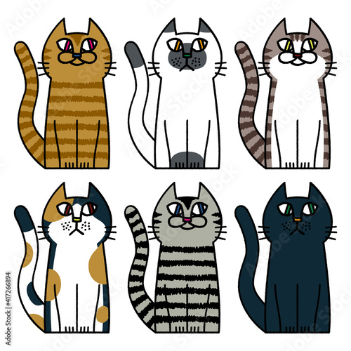 Cat Pattern Animal Pet Creature