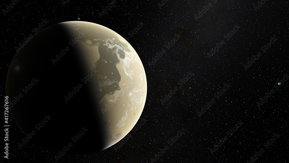 Fototapeta premium science fiction wallpaper, beauty of deep space, billions of galaxy in the universe, cosmic art background 3d render