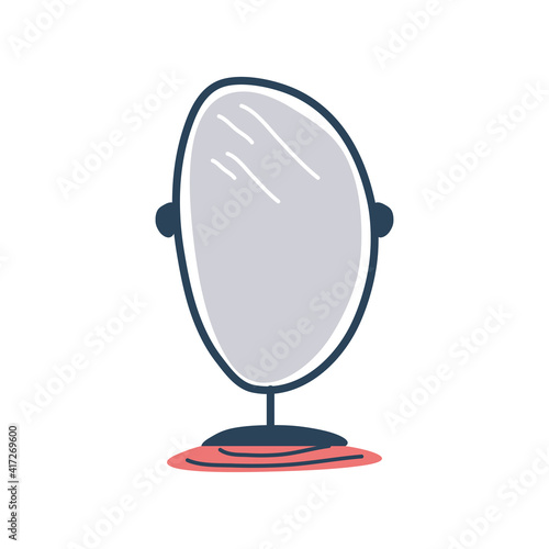 mirror accessory cartoon