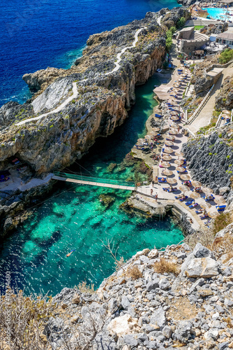 Kalypso Beach in Rethymno Crete photo