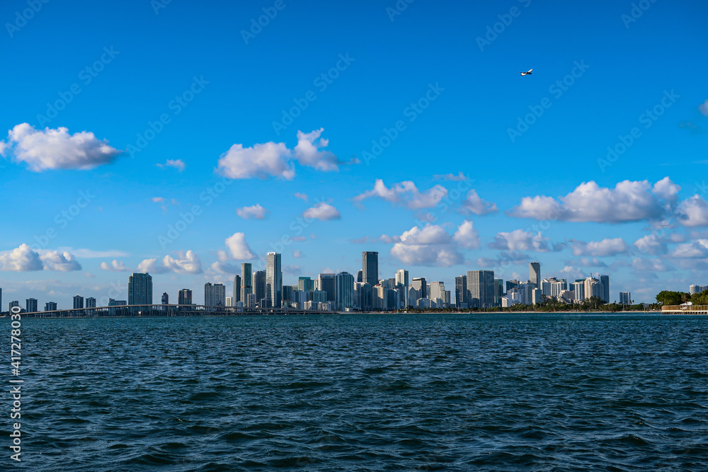 Miami Brickell Skyline