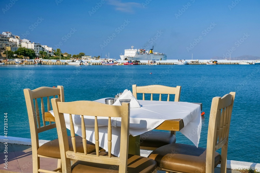 Fototapeta premium Sitia Port in Lasithi Lassithi Crete Greece