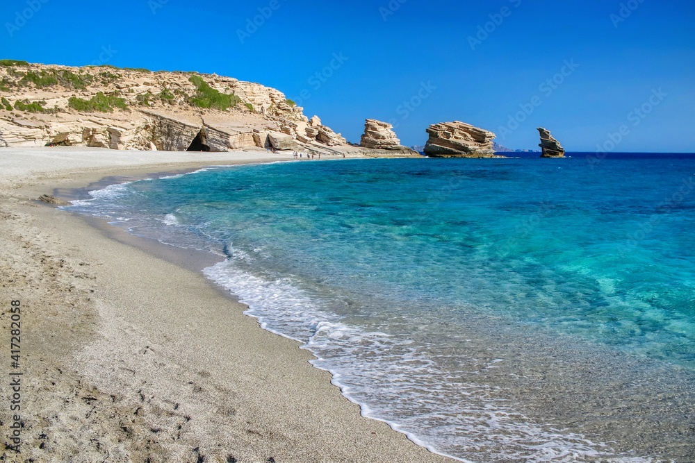Triopetra Three Stone Beach Rethymno Crete