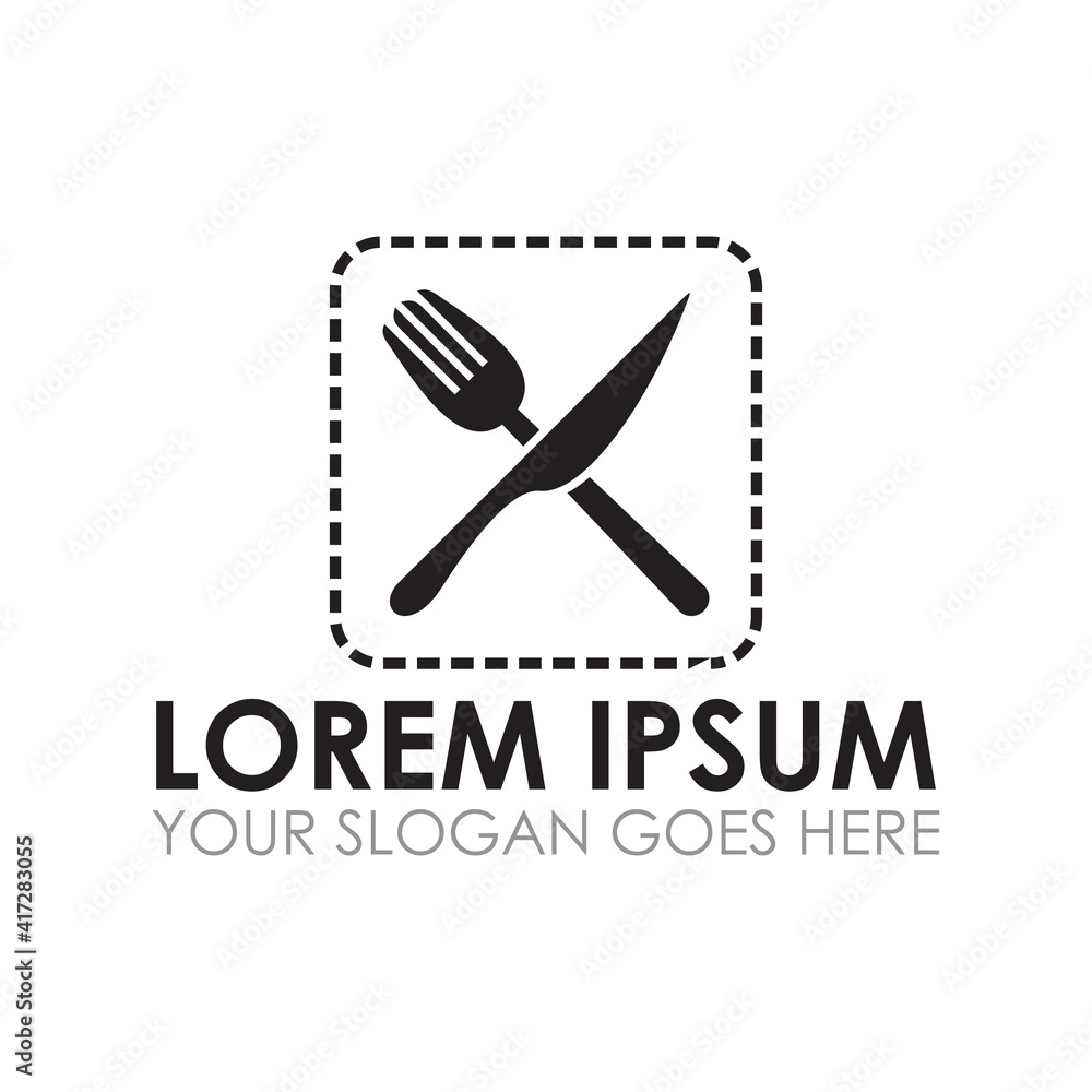 kitchen vector , restaurant logo vector