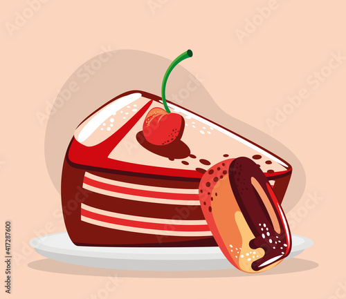 food cake donut