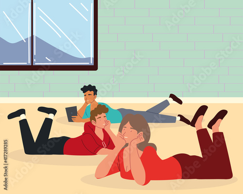 procrastination people relaxed