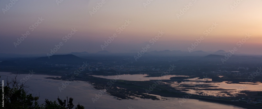 Fototapeta premium Beauty of Jeju Island: Seascape, Landscape