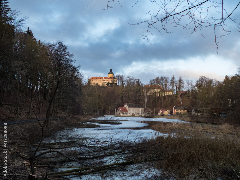 Obraz premium czech castle grabstein in northern bohemia