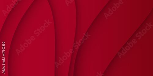 Premium abstract dark red background with wave gradient color. Vector background. Vector abstract red wavy background. Curve flow motion. Vector Abstract color red wave design element 