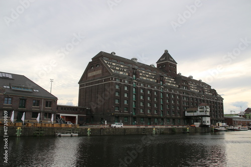 Canvas Print Westhafen Berlin