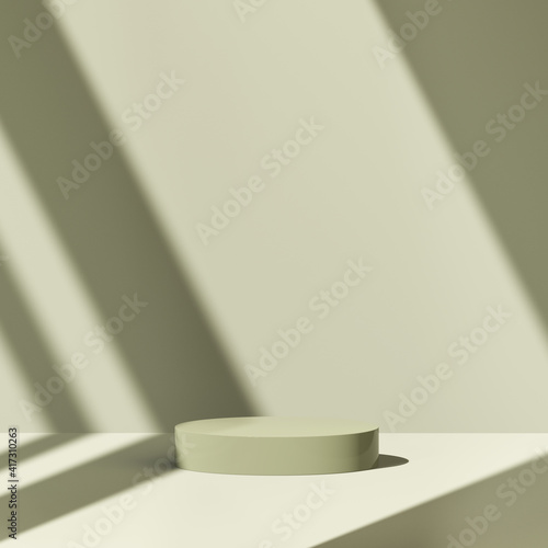 3d rendering, shadow overlay effect, various mockup.