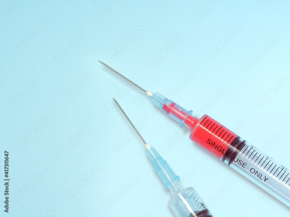 코로나 바이러스 백신 주사기 코로나 바이러스 백신 주사기