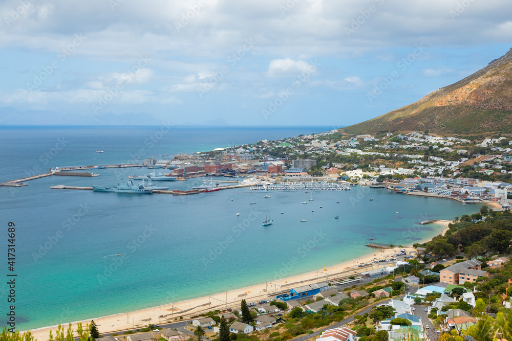 Boats, Yachts and Navy Ships in Simon's Town Harbour
