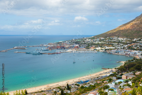Boats, Yachts and Navy Ships in Simon's Town Harbour