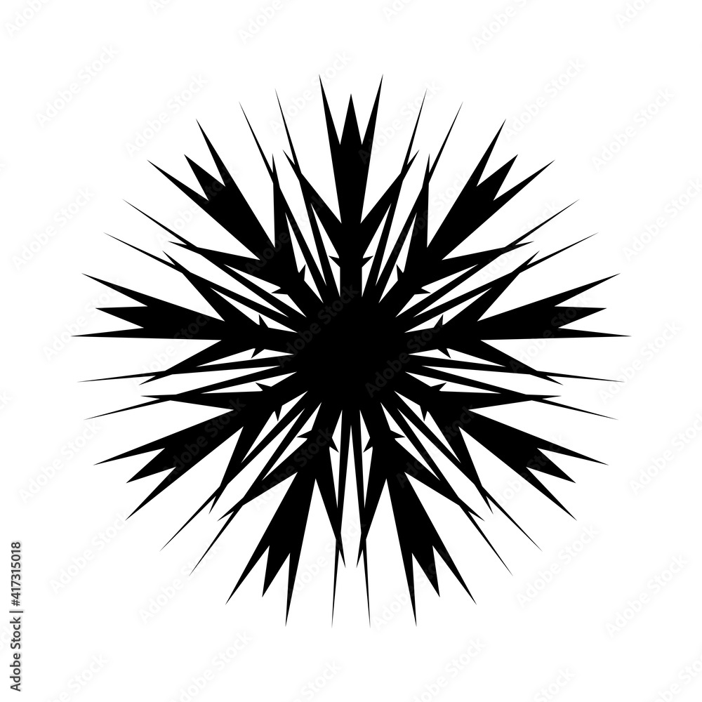 Obraz premium Snowflake Icon